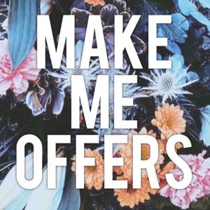 Make me offers💕💕💕